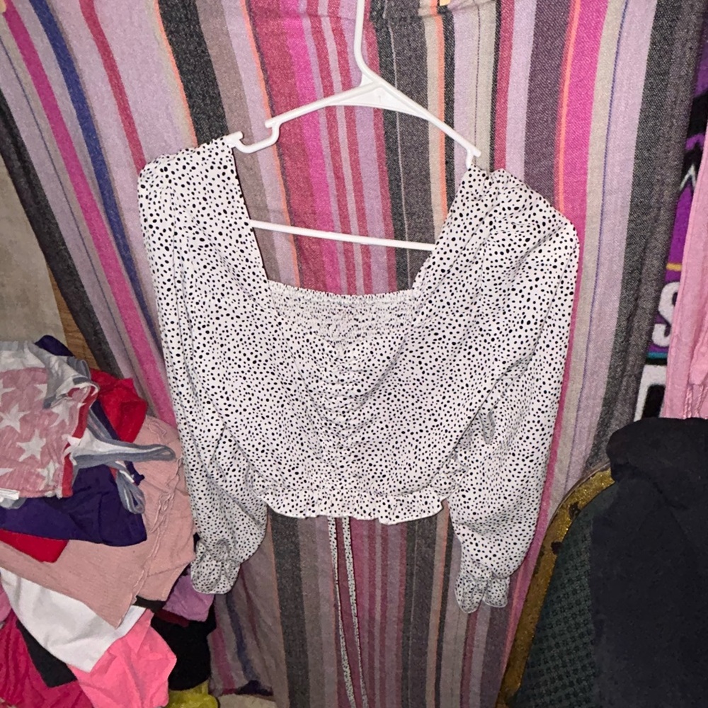 Polka Dot Women's Top